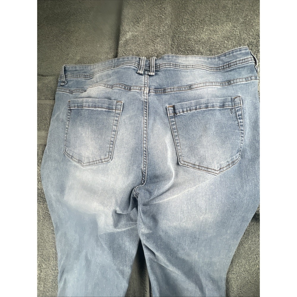 The Perfect Jeans Nyc Slim Fit Mens Size 40x30 Medium Wash Denim Pants‎ Stretch - Picture 9 of 14